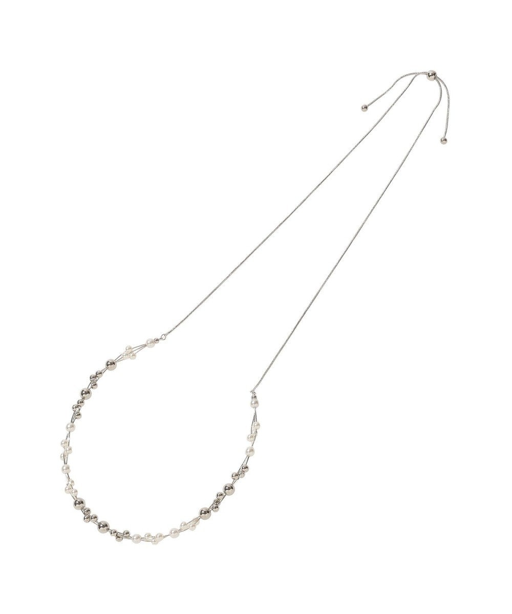 earth music&ecology パールＭＩＸスライドネックレス 