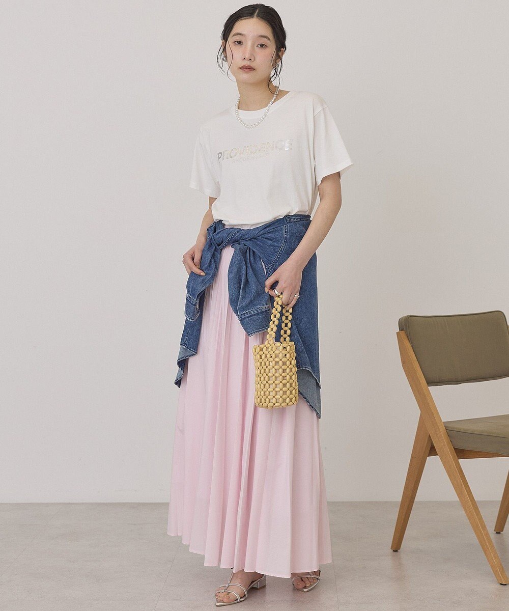 AMERICAN HOLIC 【選べる丈】シアープリーツスカート 