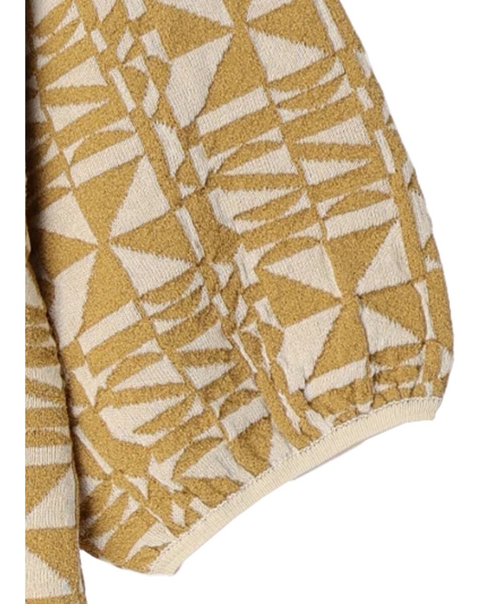 Green Parks ａ．ニットジャガード柄ワンピース 