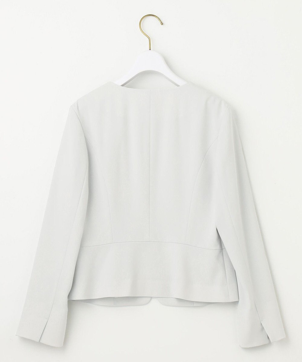 ANY SIS S 【セットアップ可】セレモニーダブルクロス ノーカラージャケット 