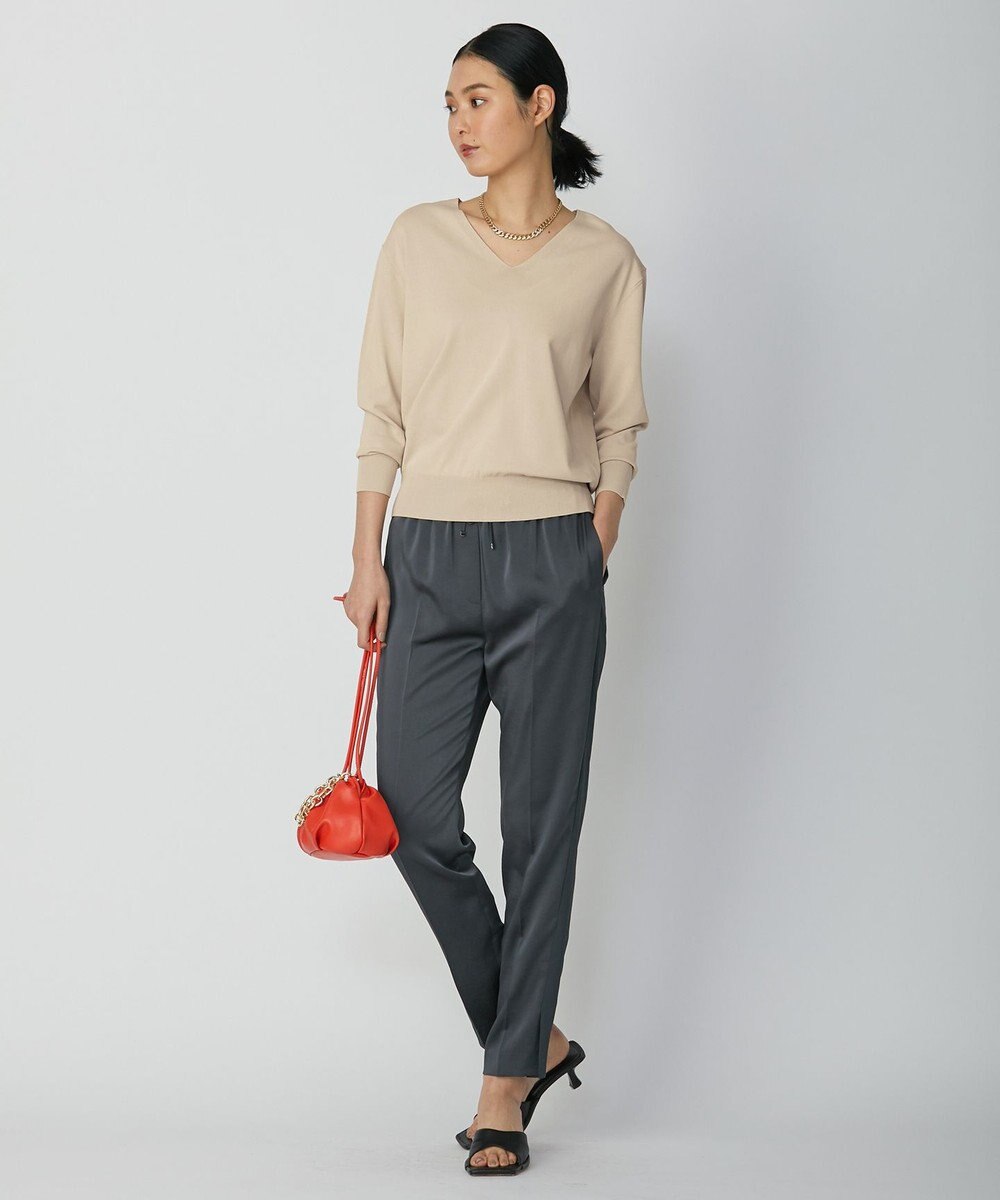 ICB 【WEB限定カラーあり・洗える】シンセティックハイゲージ Vネックプルオーバー 