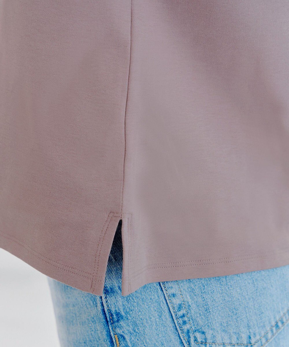 Tiaclasse 【UVケア・接触冷感】“あまラク” ハートネックカットソートップス 