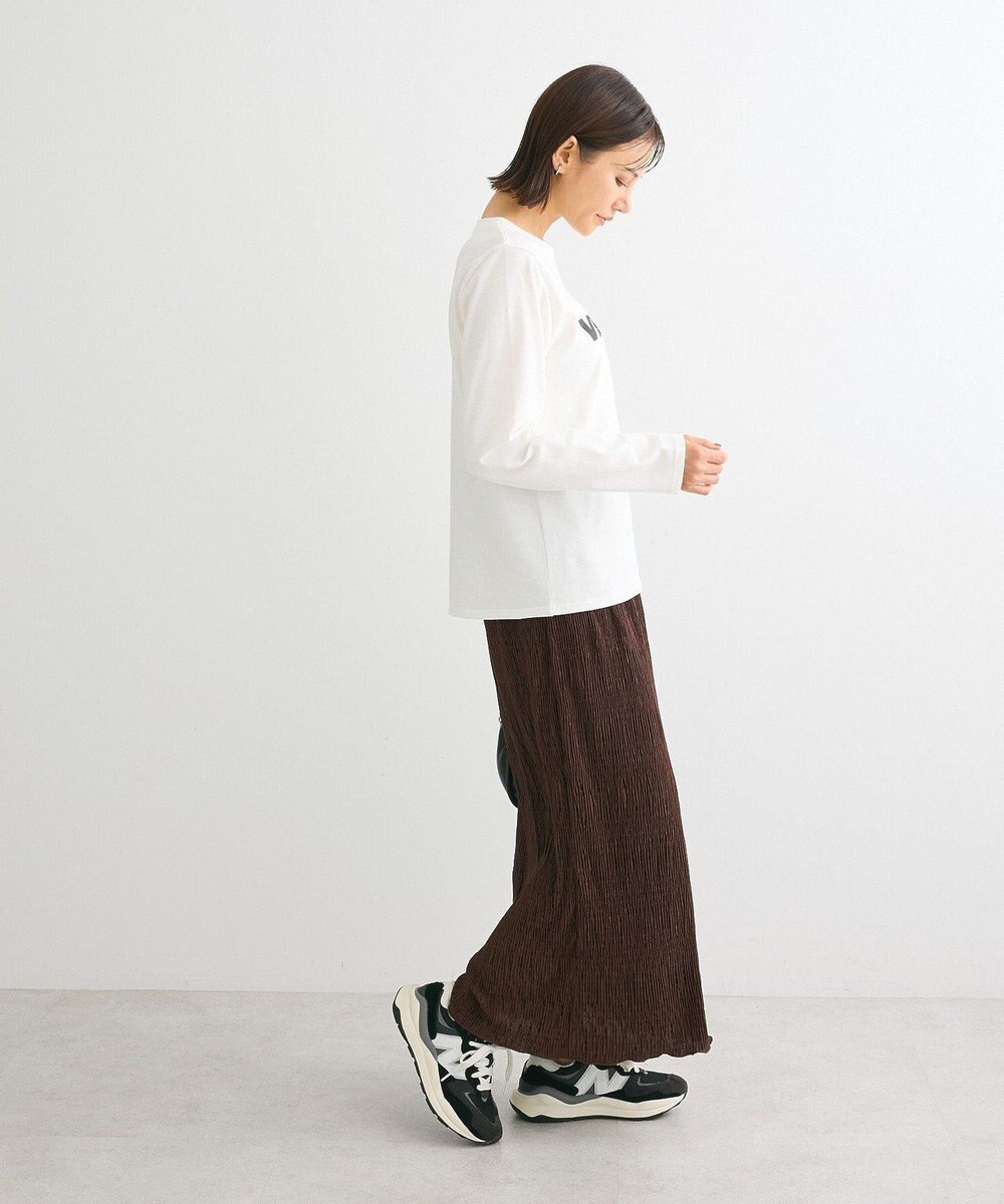 Green Parks ・ＡＮＤＳＥＡＲＣＨ　プリーツ加工Ｉラインスカート 