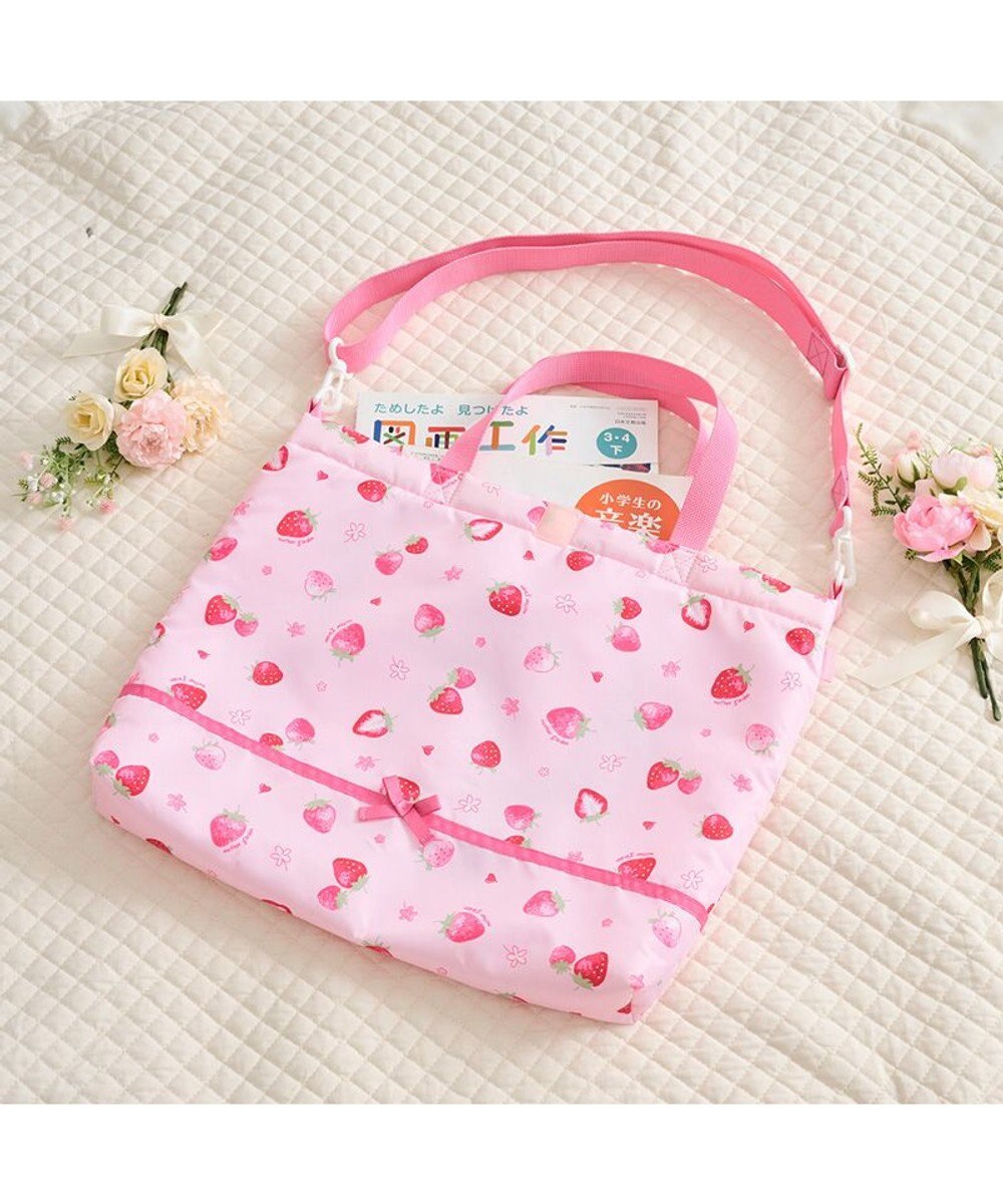 Mother garden マザーガーデン 野いちご レッスンバッグ 《スケッチ柄》 