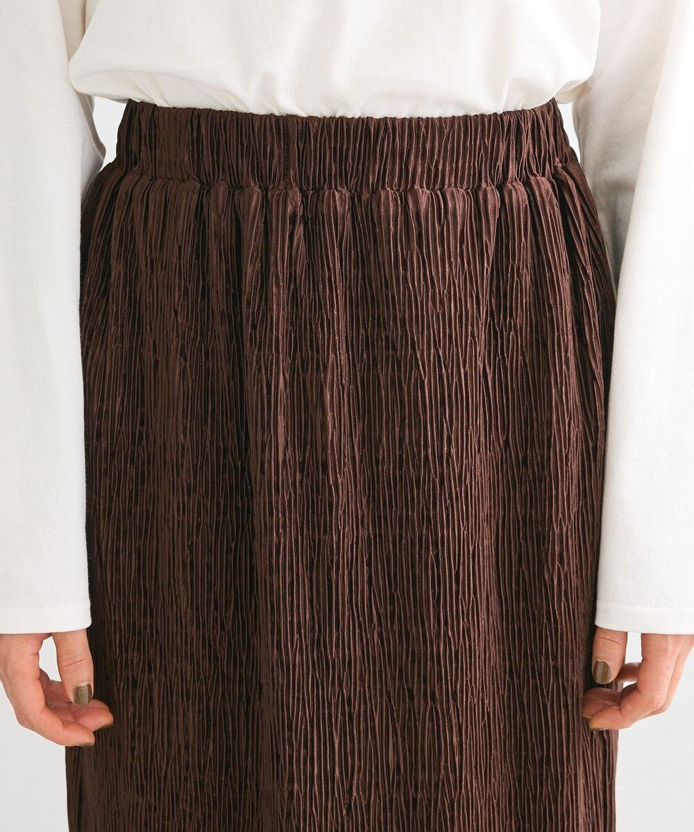 Green Parks ・ＡＮＤＳＥＡＲＣＨ　プリーツ加工Ｉラインスカート 