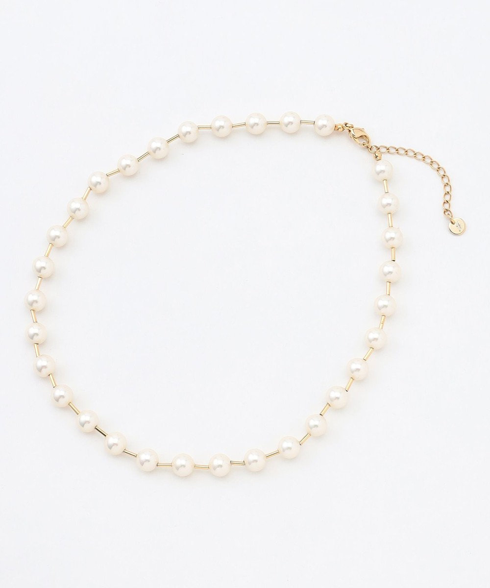 自由区 【カタログ掲載】パールバー ネックレス 