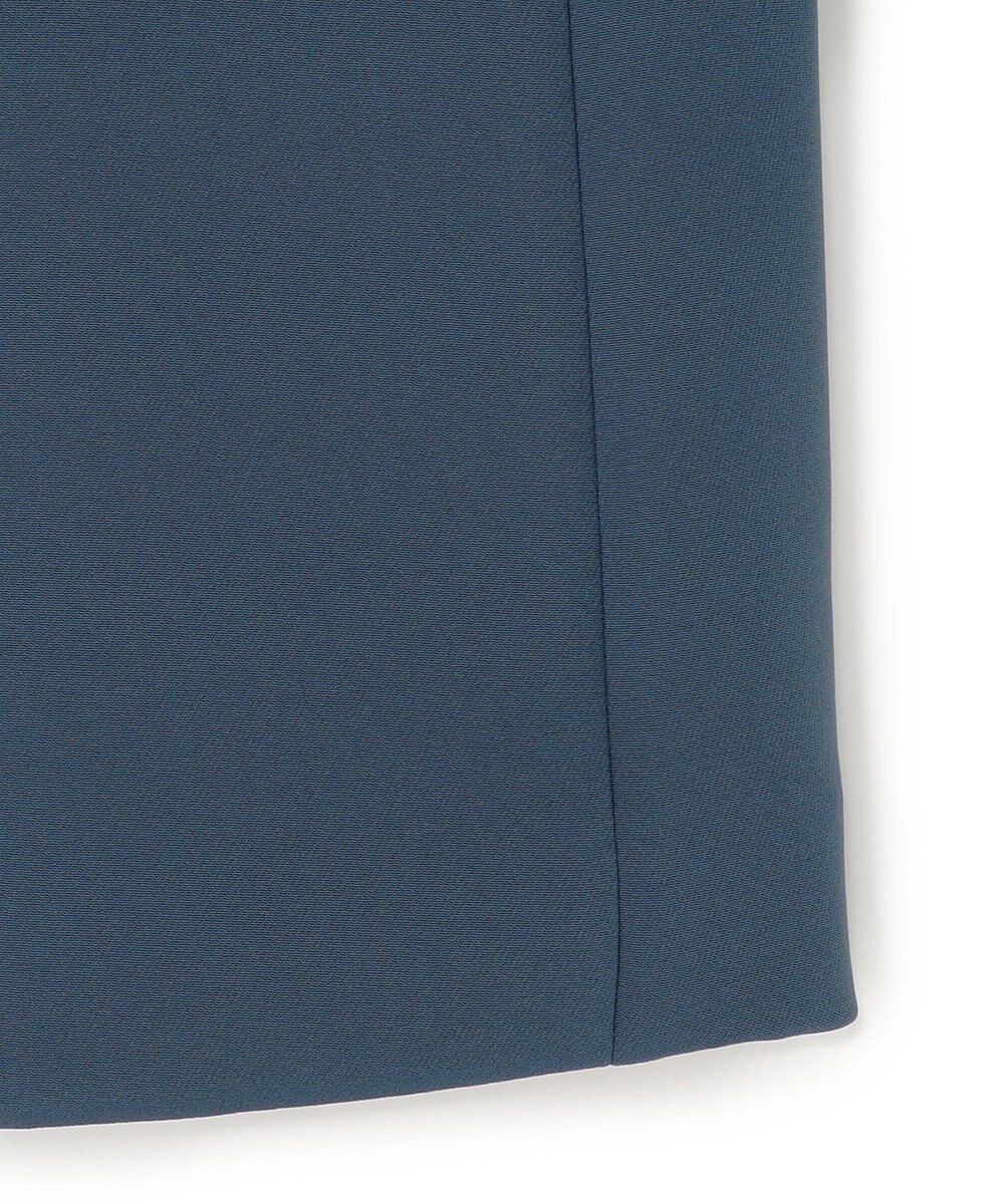 ICB 【洗える】トリプルクロスツイル ノーカラージャケット 