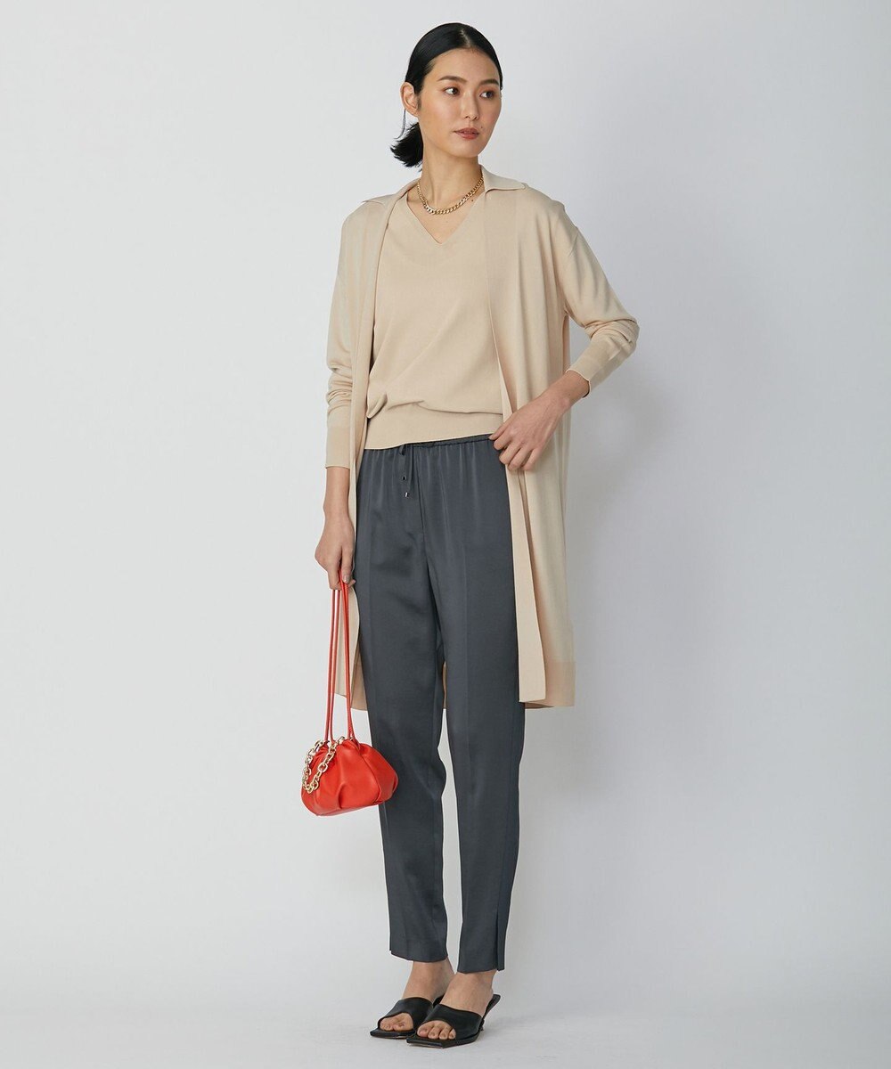 ICB 【WEB限定カラーあり・洗える】シンセティックハイゲージ Vネックプルオーバー 