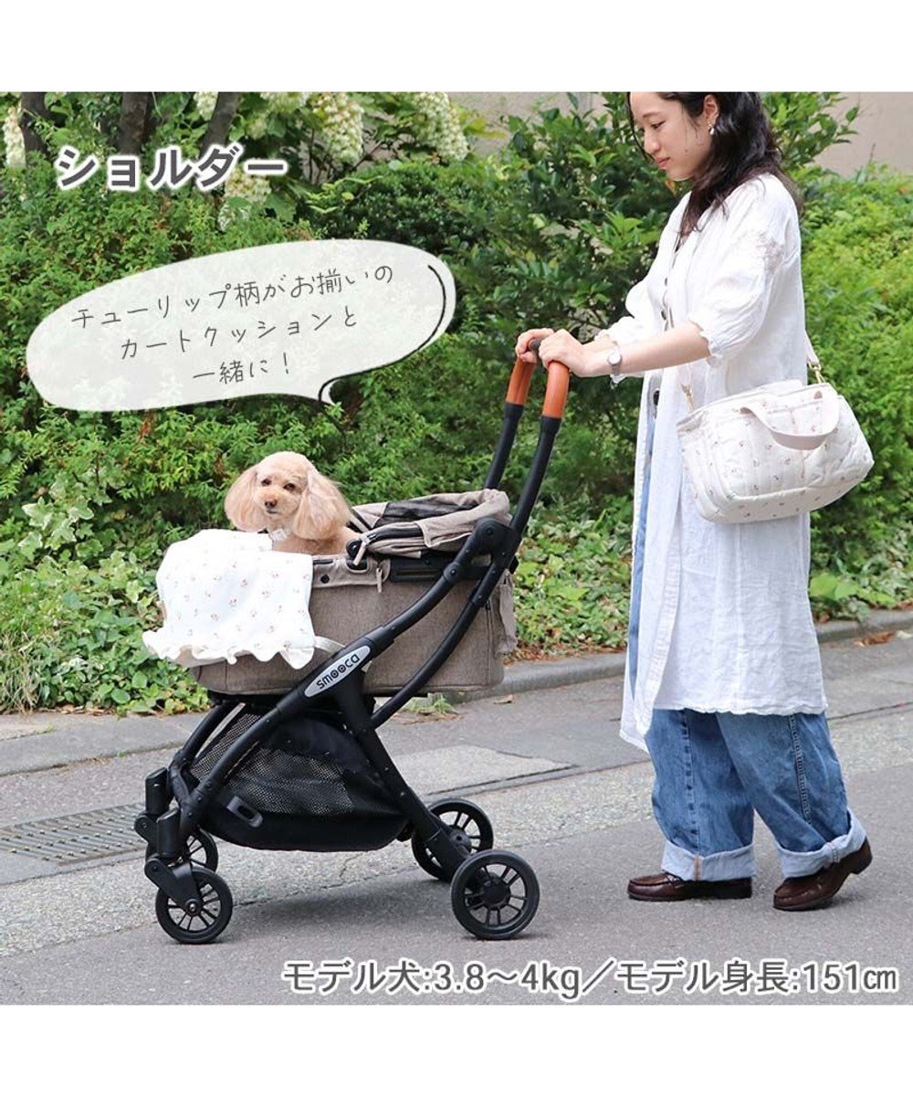 PET PARADISE ペットパラダイス ２Way お散歩 バッグ 《チューリップ柄》 