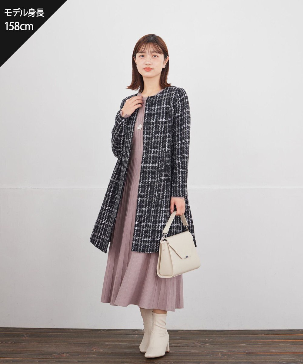 Tiaclasse L ツイードコート 