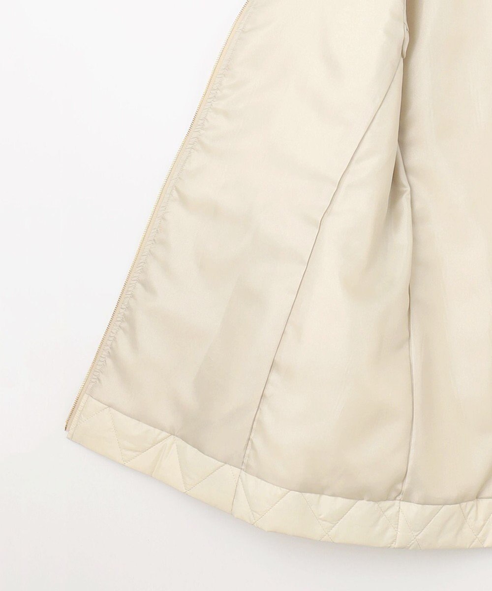 J.PRESS LADIES 【洗える】スパンライクナイロンタッサー ステンカラー コート 