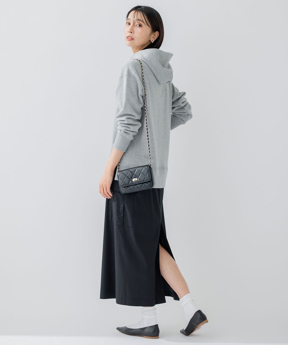 23区 【洗える】テンセルナイロンストレッチ カーゴ スカート 