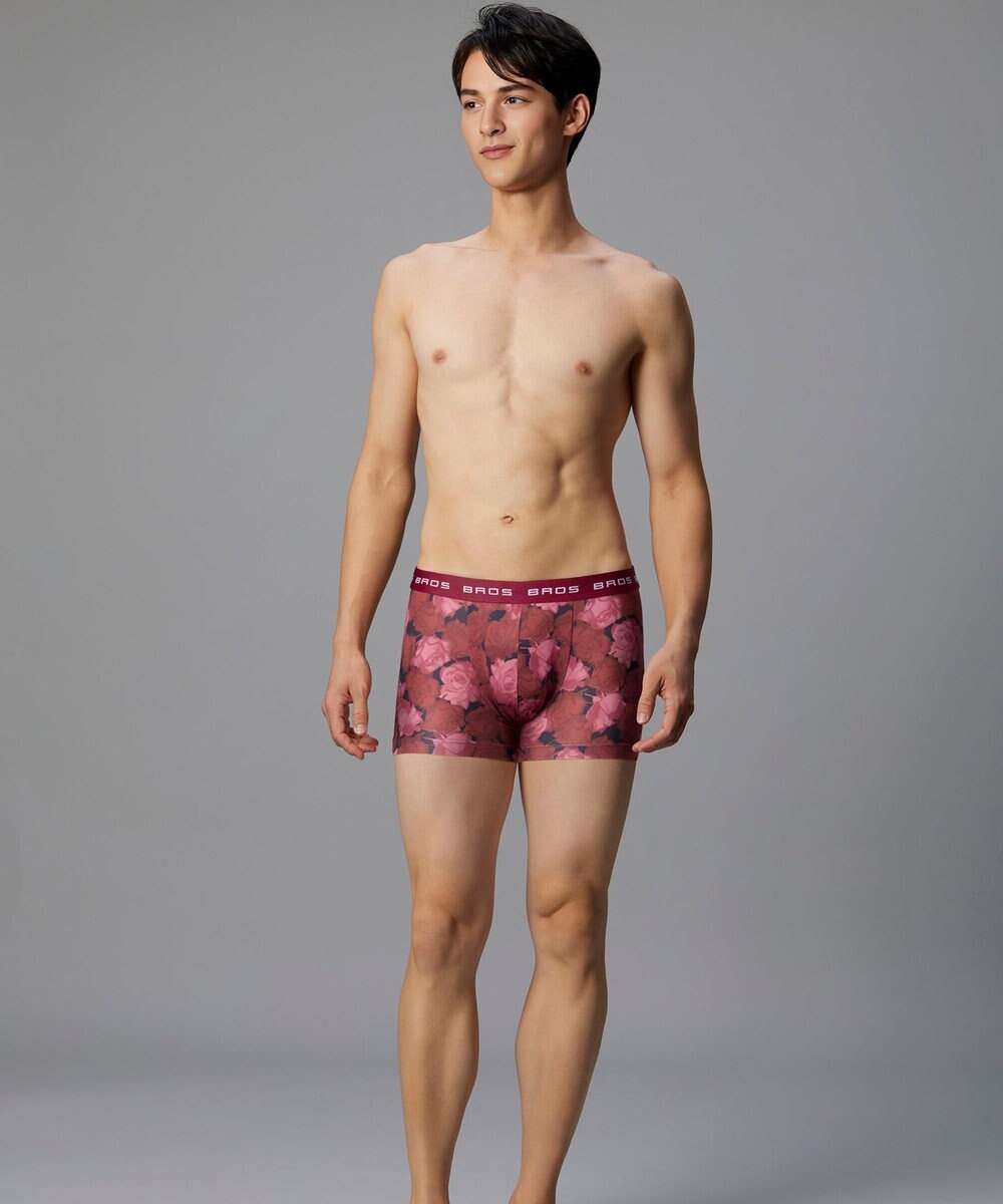 WACOAL MEN ボクサーパンツ 立体フロントで、快適キープ フロント快適設計 肌あたり軽減設計 前閉じ GT3220 /ブロス バイ ワコールメン 