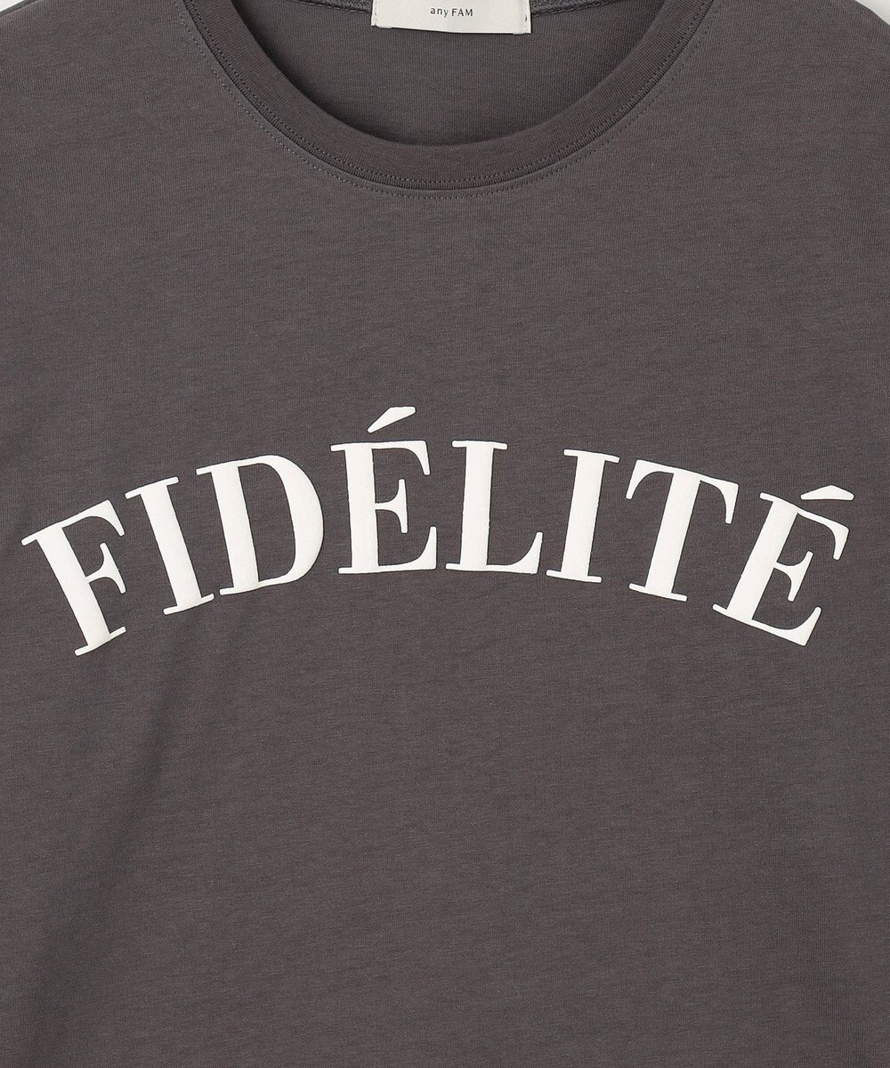 ANY L ロゴロングTシャツ 