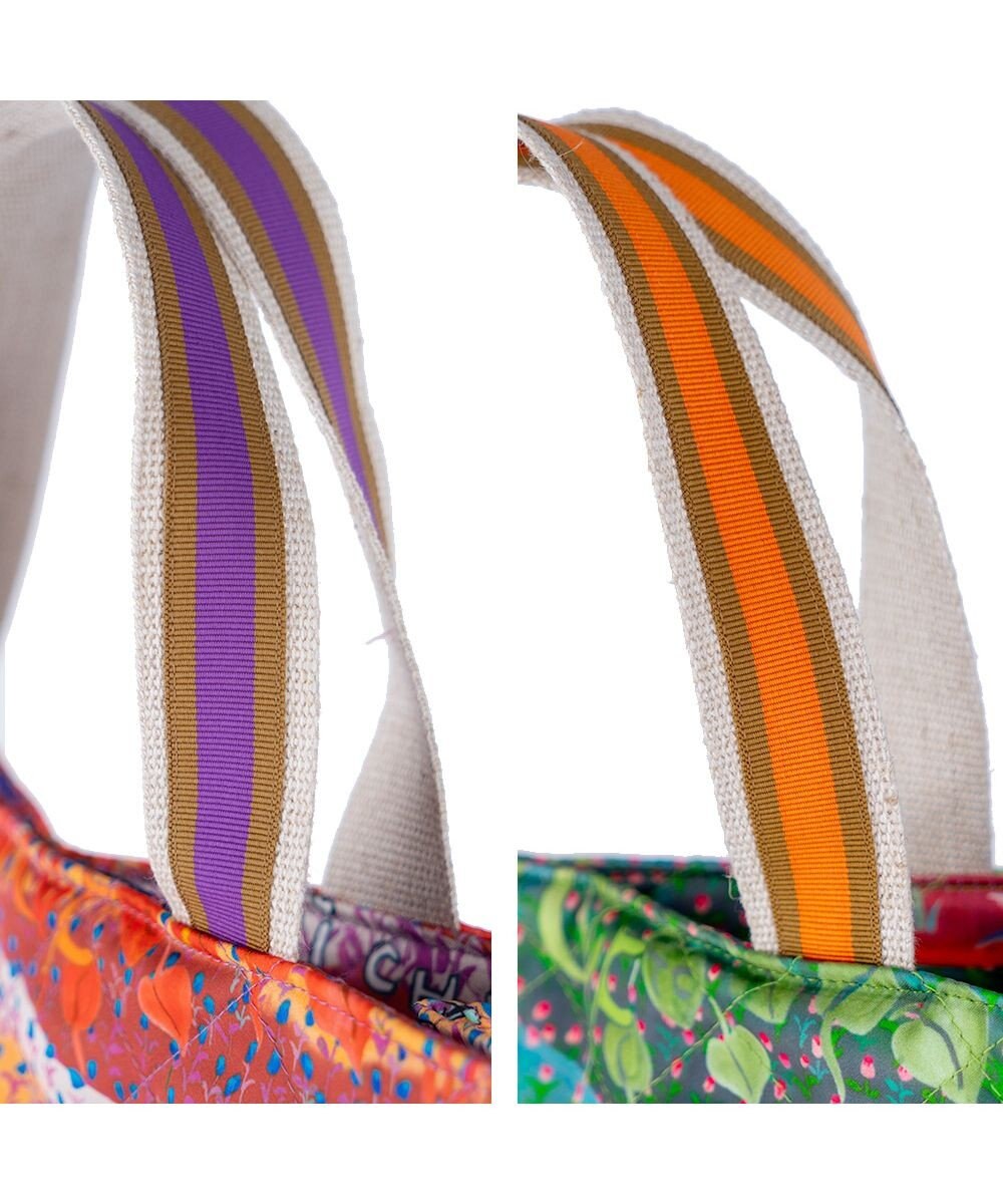 tsumori chisato CARRY ガーデンゴルフクラブキルト トートバッグ A4サイズ 