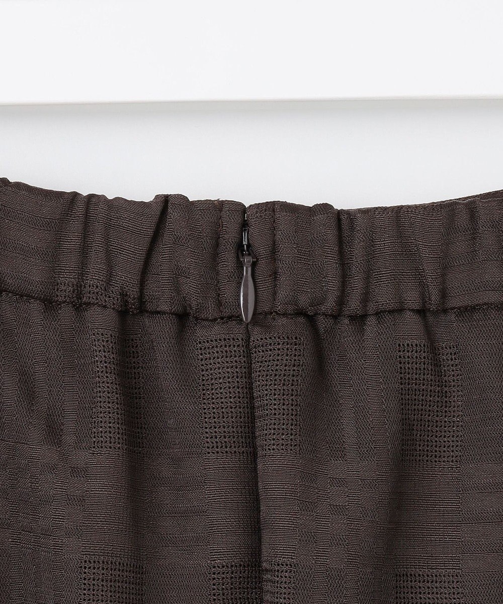 J.PRESS LADIES 【洗える】スラブカラミチェック スカート 