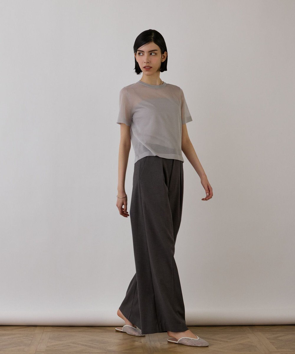 GRACE CONTINENTAL ブライトシアーニットトップ 