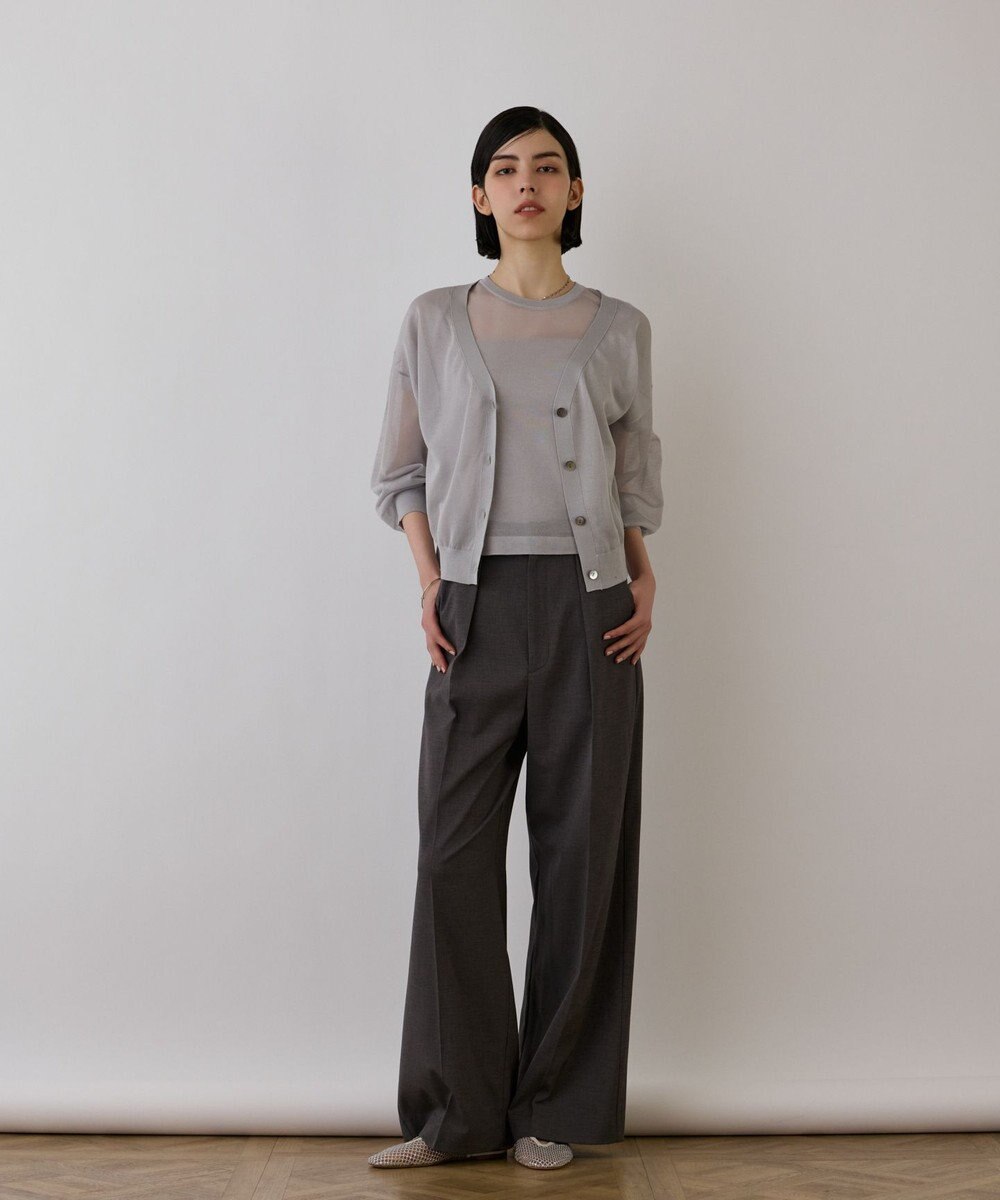 GRACE CONTINENTAL ブライトシアーニットトップ 