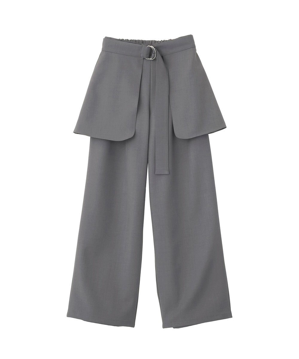 earth music&ecology 【予約】【2WAY】ラップスカート付きパンツ 