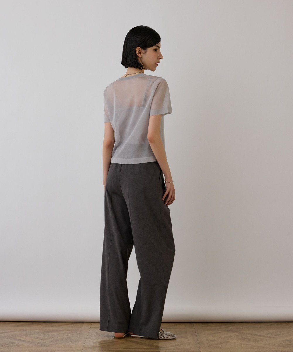 GRACE CONTINENTAL ブライトシアーニットトップ 