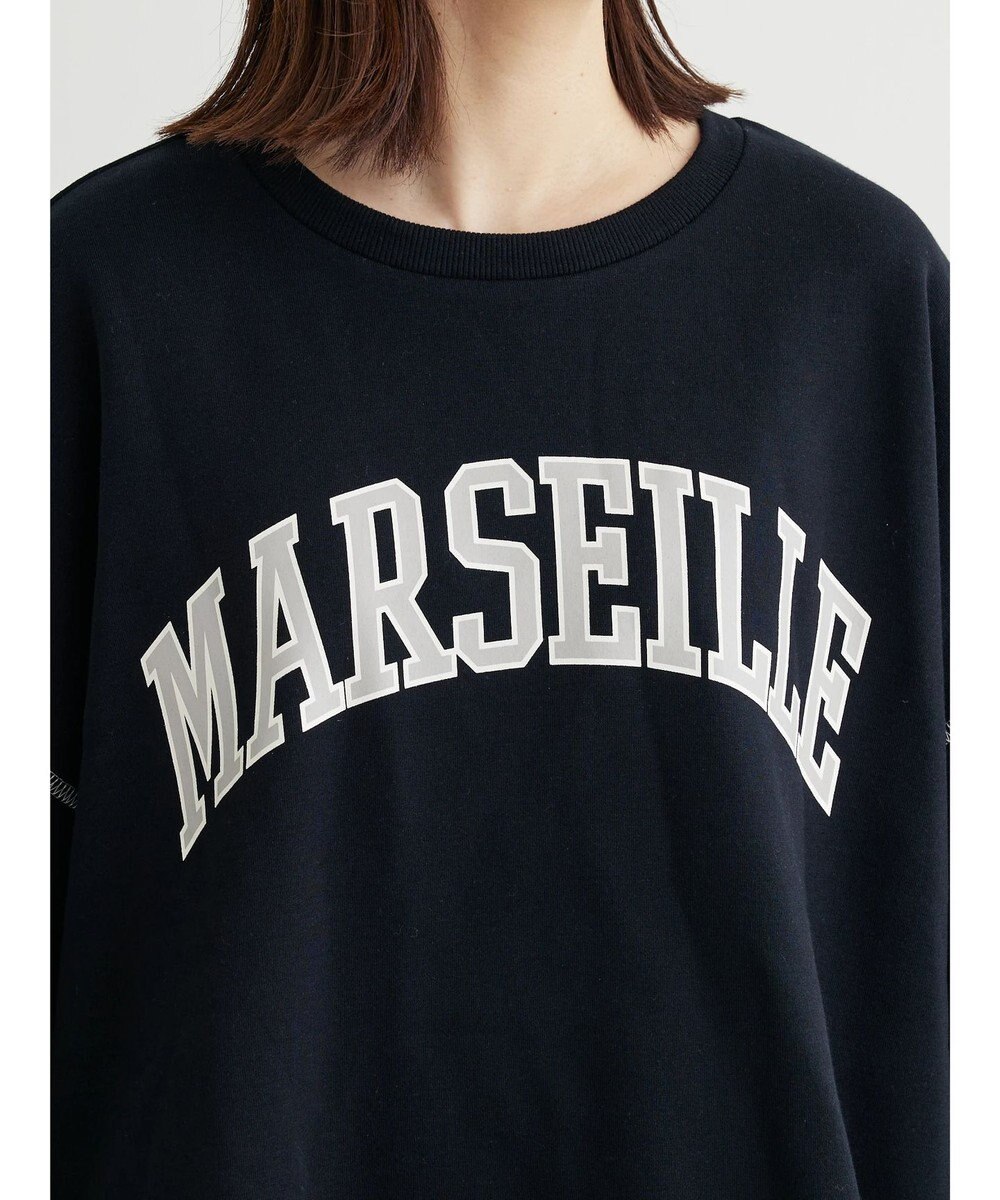 Green Parks ・ＲＡＹ　ＣＡＳＳＩＮ　ロゴｐｔカラーステッチスウェット 