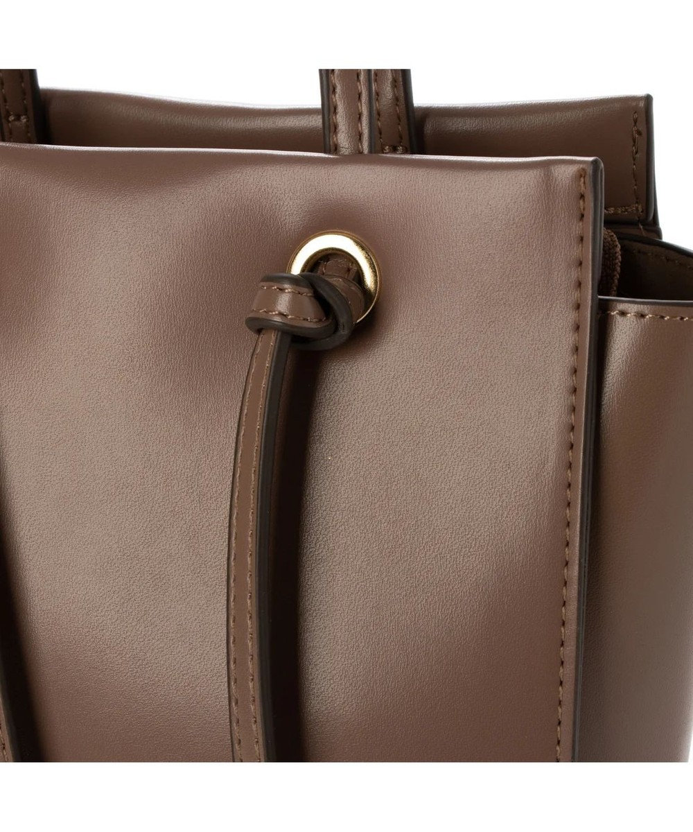 UNBILLION カシュカシュ cachecache / ノットハンドル縦長ミニトート 