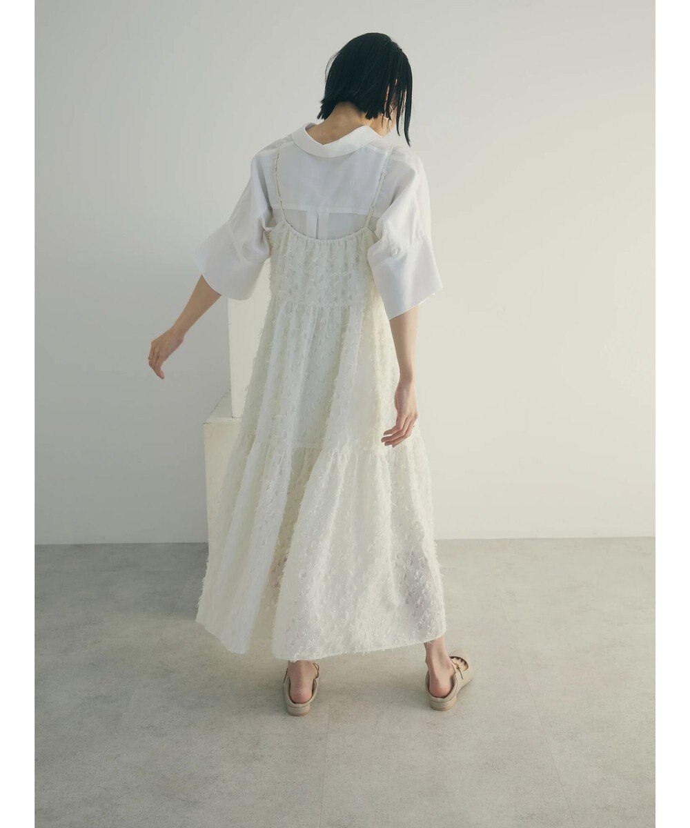 Green Parks armonia.フェザージャガードキャミワンピース 