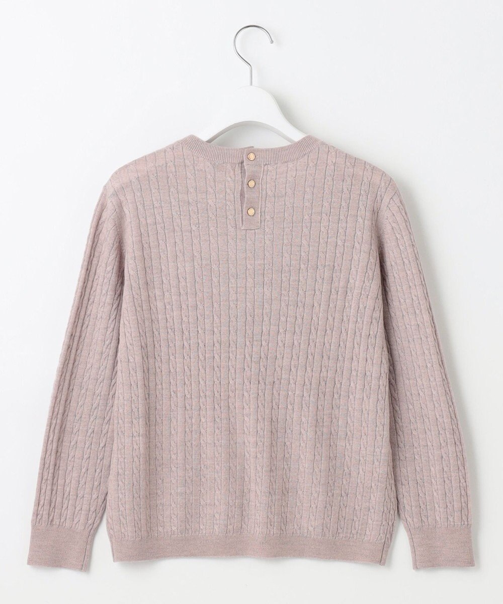 J.PRESS LADIES L 【洗える】KNIT BASIC クルーネック ニット 