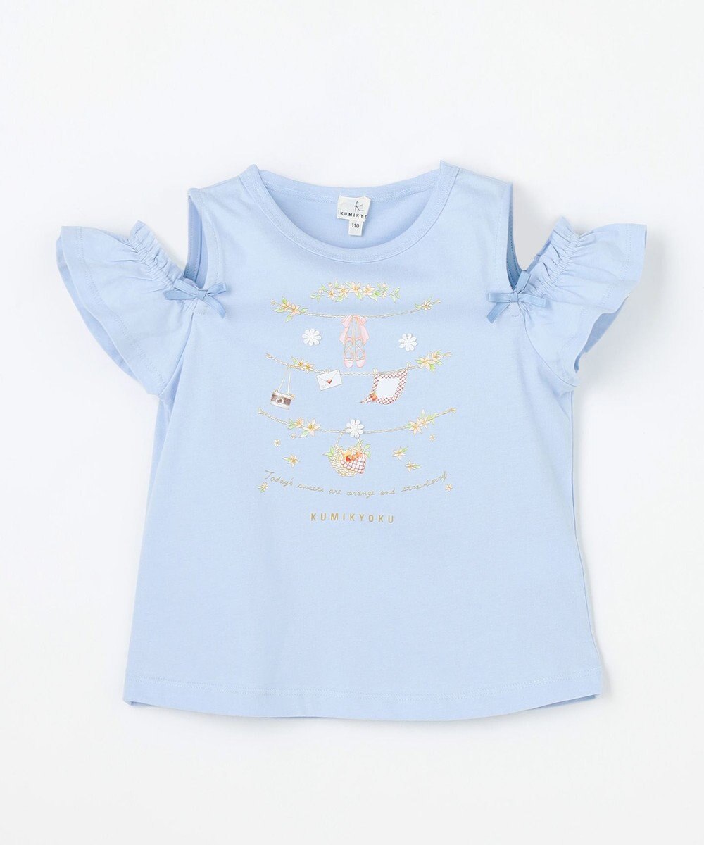 組曲 KIDS 【110-140㎝】 フルーティーブリーズTシャツ 
