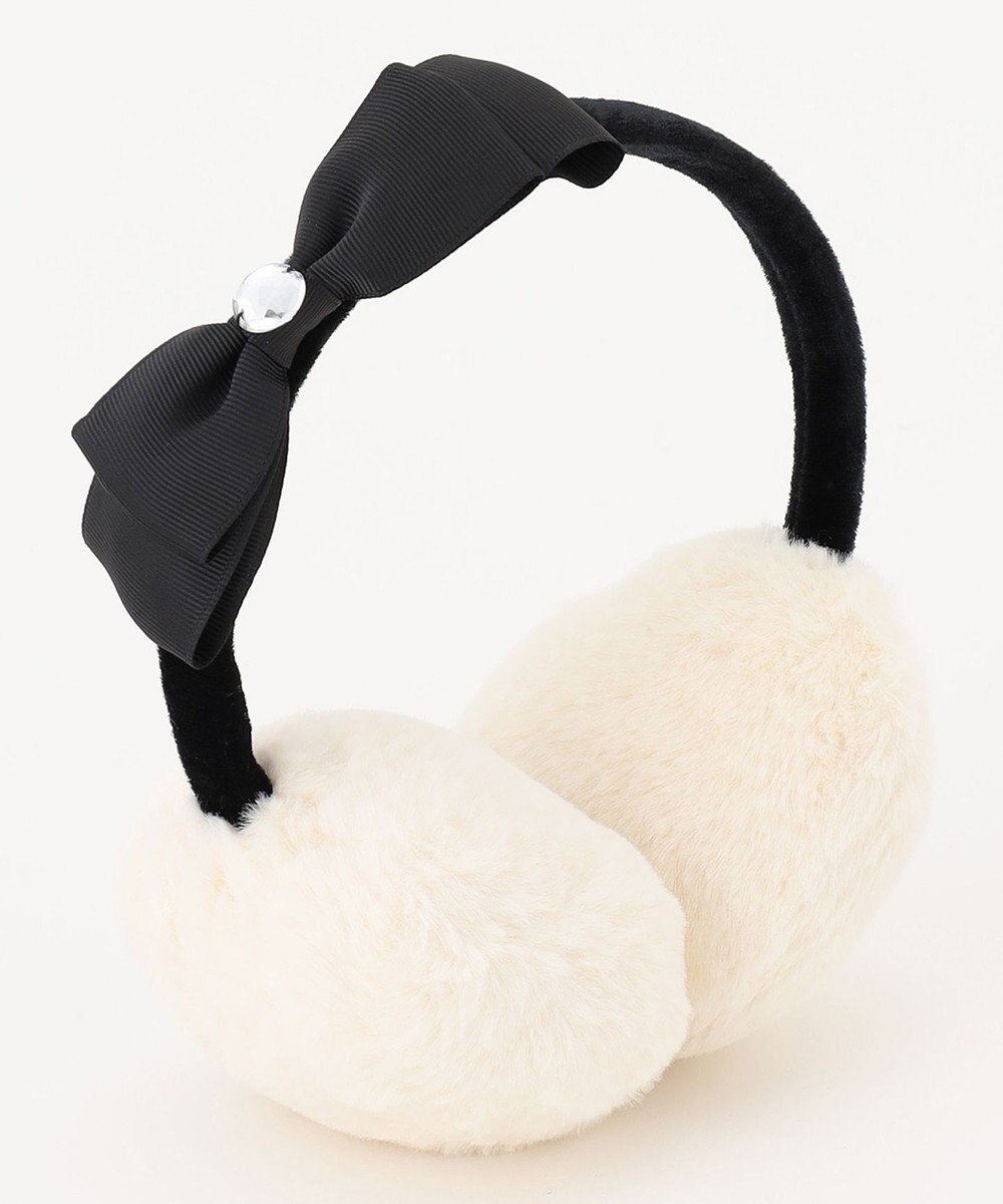 ANY KIDS リボンつき イヤーマフ 