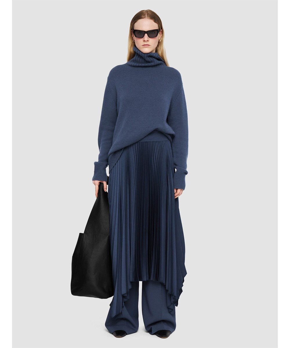 JOSEPH ニットウィーブプリッセ　プリーツスカート 