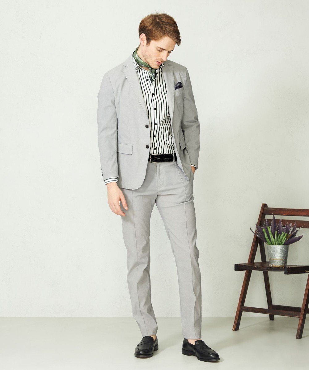 JOSEPH ABBOUD 【ウエストも伸びる/ECO撥水】アクティブレジャー パンツ 