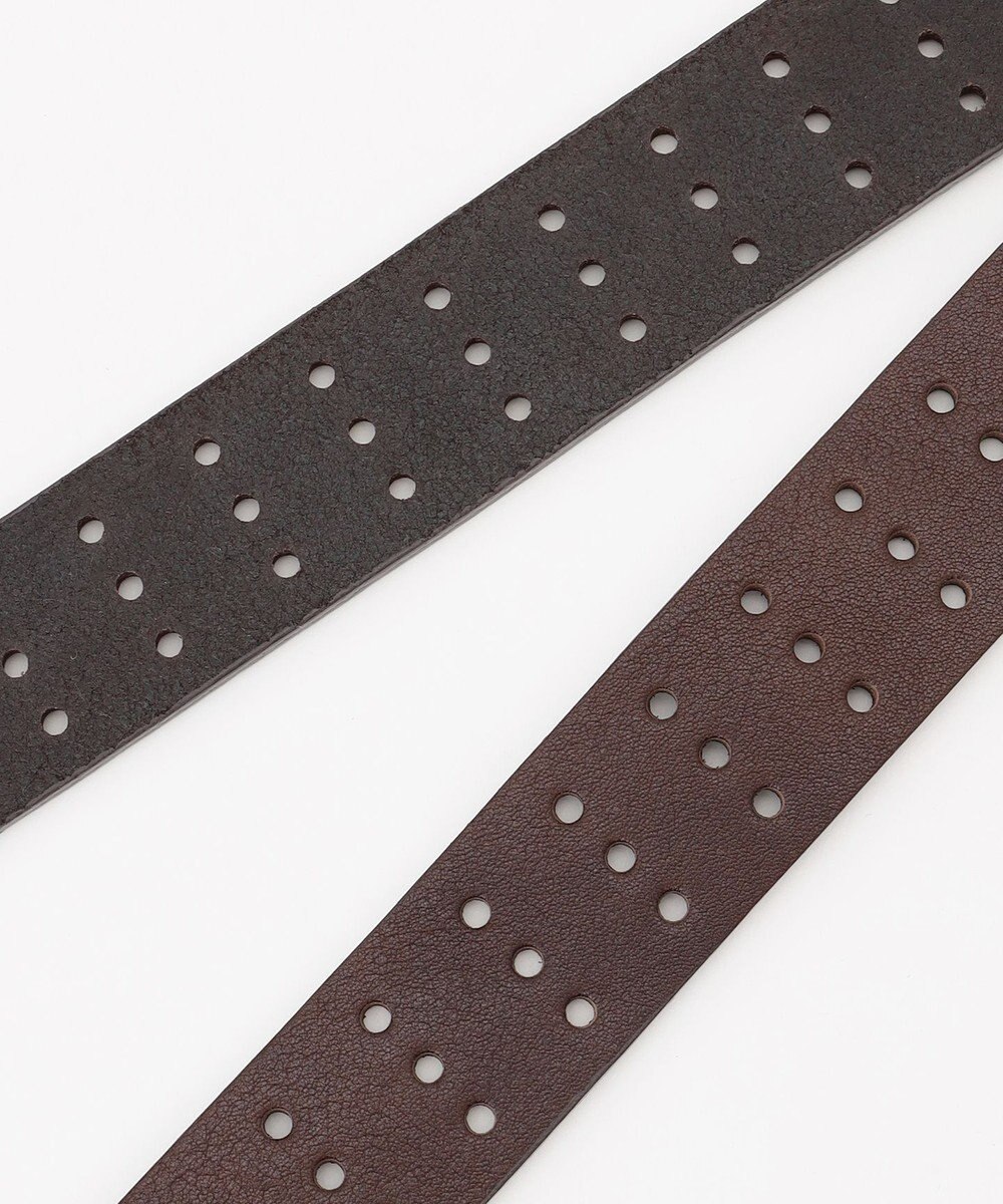 JOSEPH ABBOUD 【日本製・35㎜】オイルシュリンク ベルト 