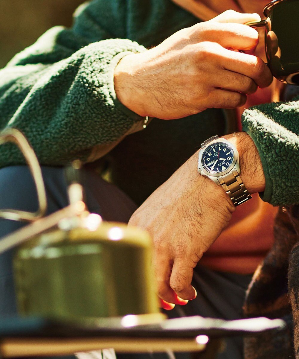 CITIZEN 【電池交換不要 デイ&デイト電波時計】視認性・耐久性を備えたエコ・ドライブ電波時計 LANDシリーズ 