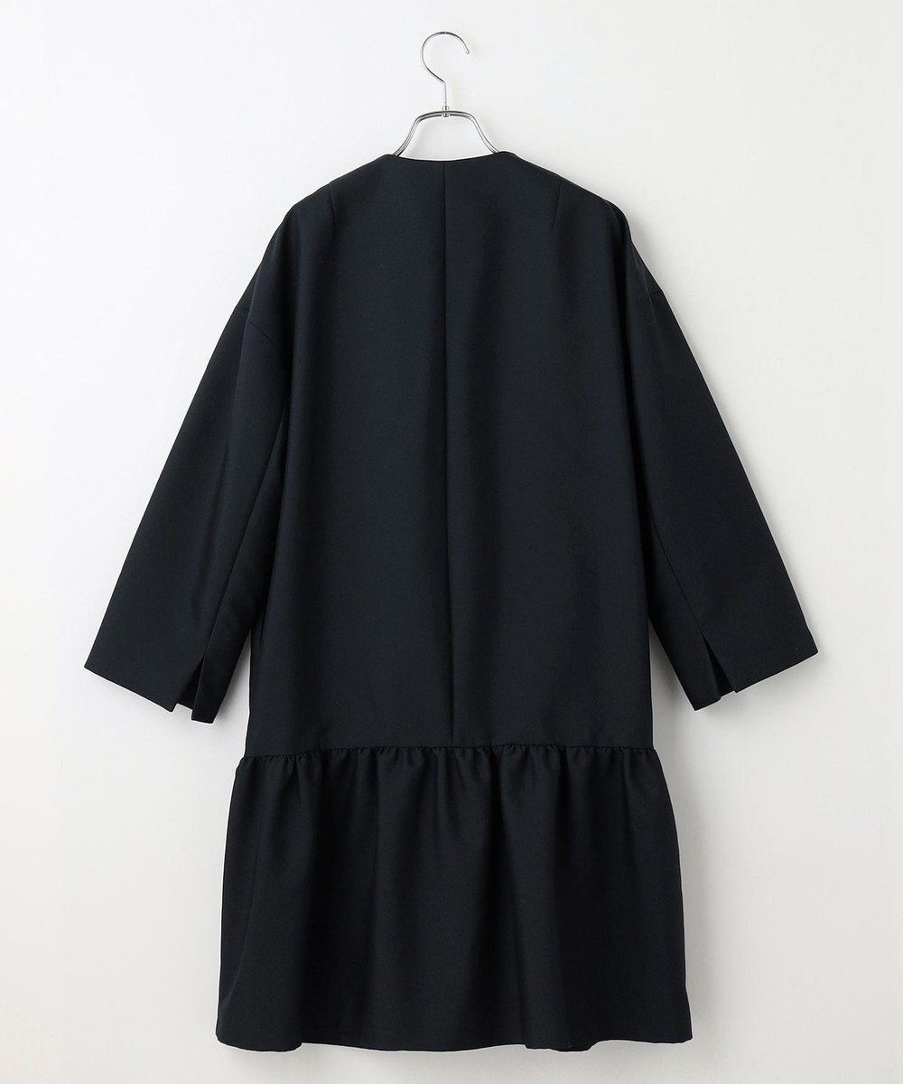 #Newans 【セレモニーにも】バックペプラムコート 