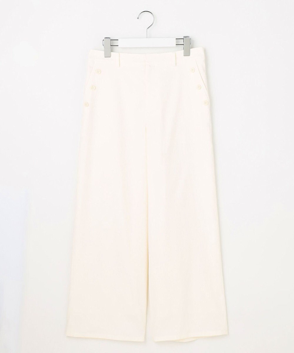 J.PRESS LADIES 【WEB限定カラーあり】タスランチノ セミワイド パンツ 