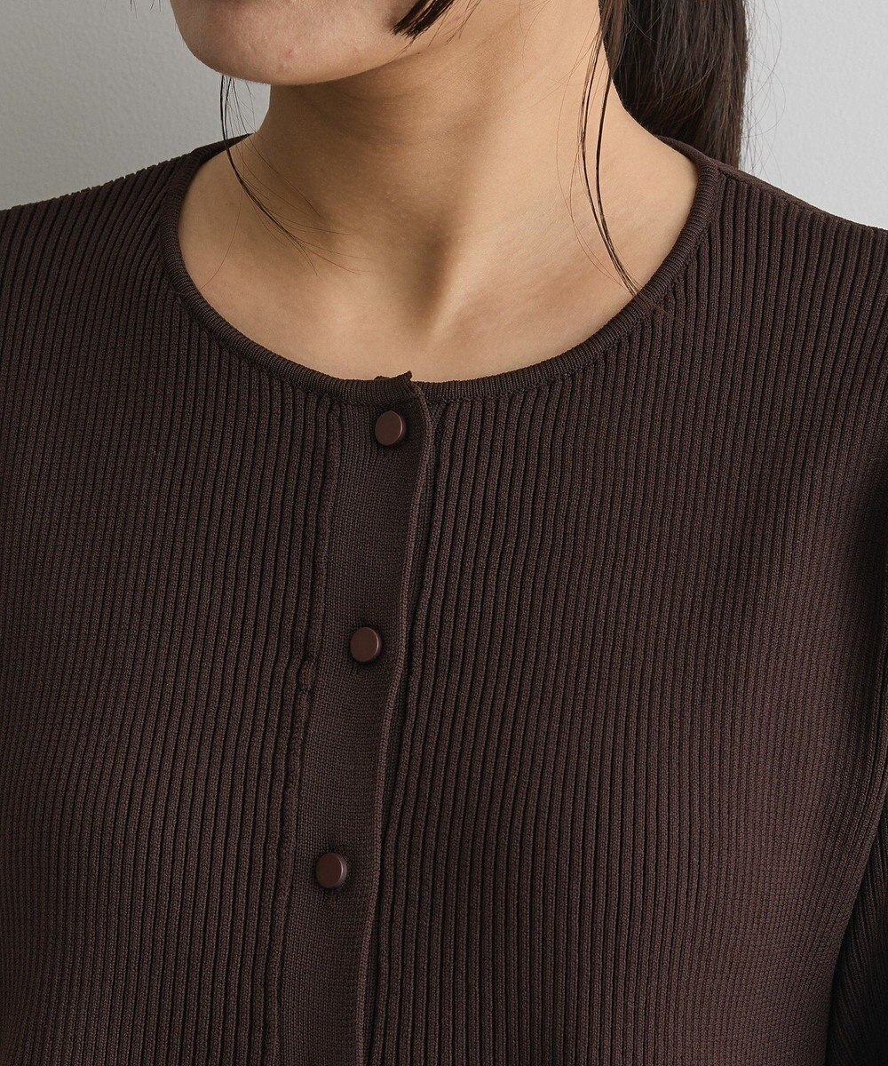 CRAFT STANDARD BOUTIQUE ポリエステルペプラムチュニック 