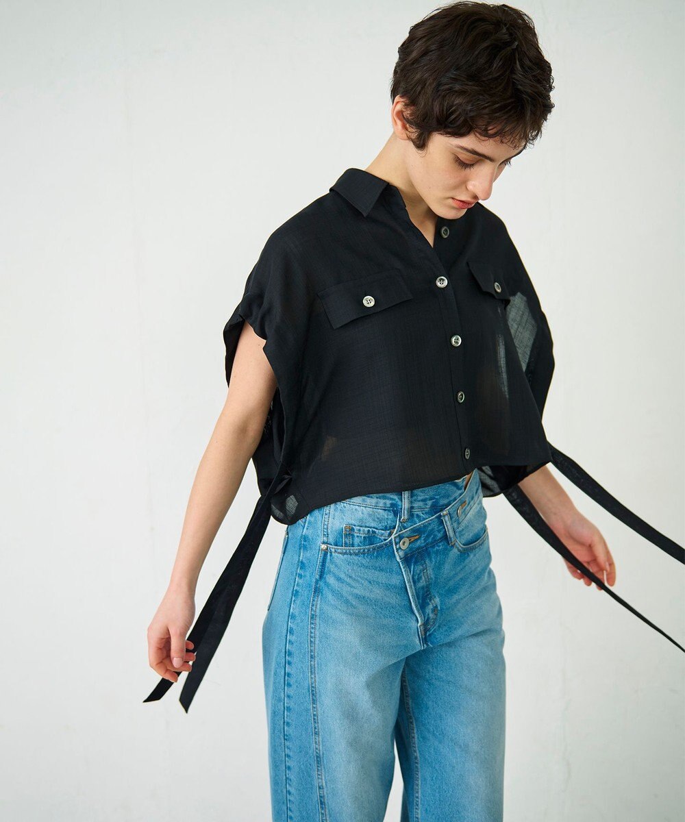 GRACE CONTINENTAL ショートポンチョシャツ 