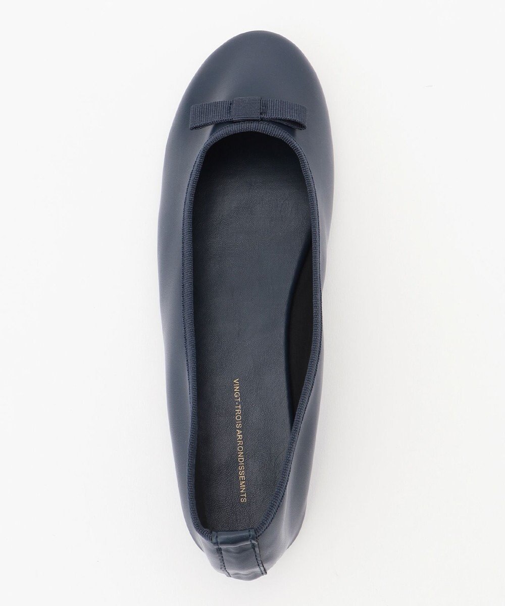 23区 ポーチイン バレエシューズ 