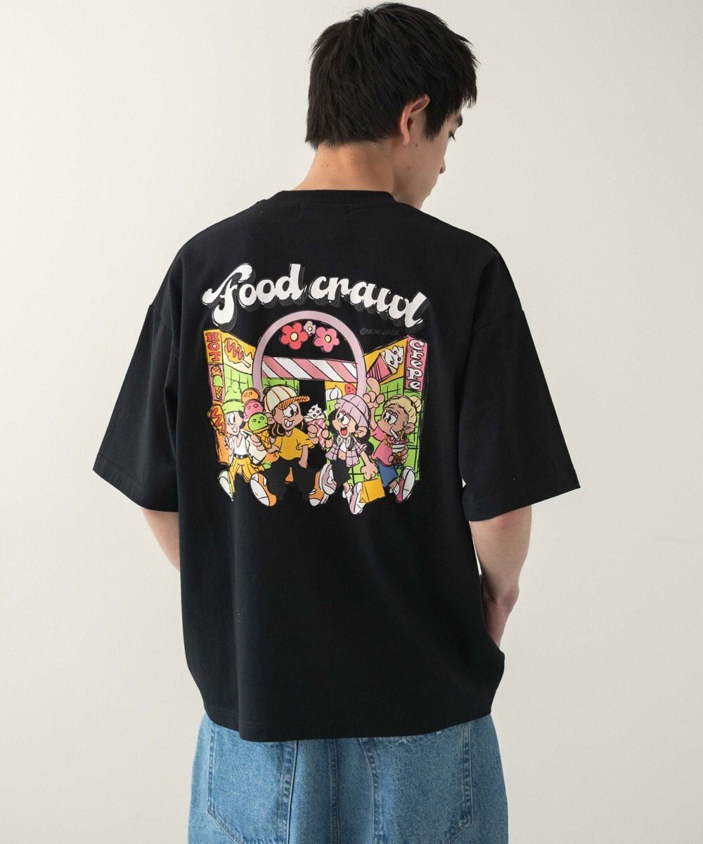 WEGO 【ユニセックス着用ITEM/MLサイズ展開】別注NEWJACKグラフィックT（SS） 