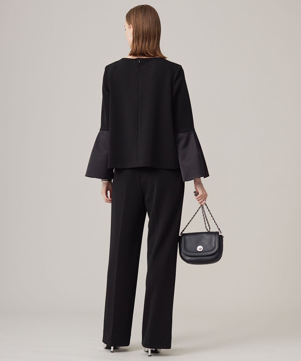 ICB L 【洗える】ミリオーネダンボールニットブラウス 