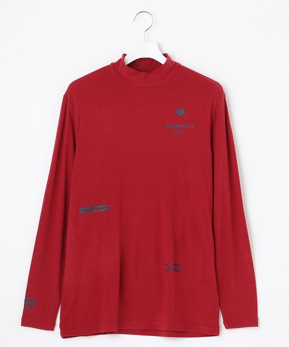 PW CIRCULUS 【MEN】【吸湿発熱】ウォーム モックネック カットソー 