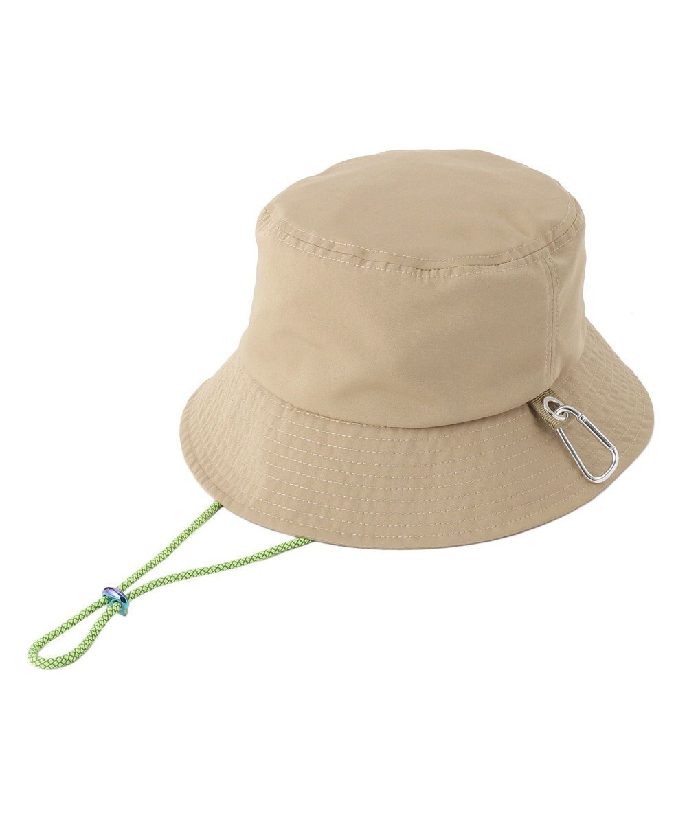 MOONBAT 【WEB限定】バケットハット 撥水加工 あご紐付き サイズ調整可 
