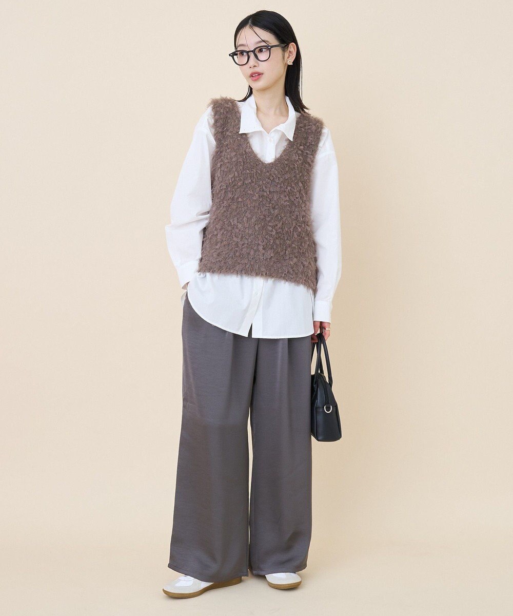 AMERICAN HOLIC テープヤーンニットベスト 