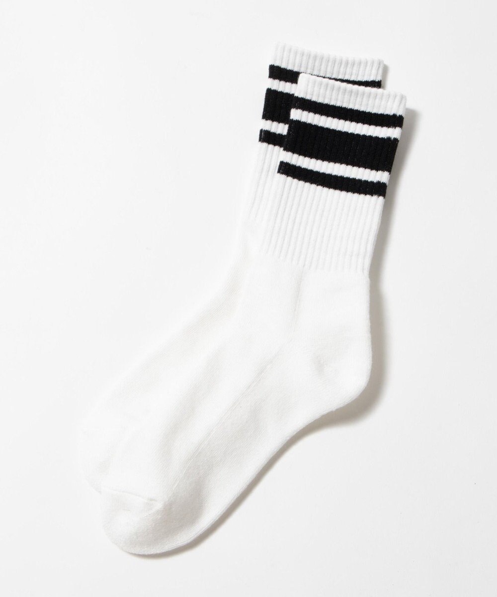 WEGO 底パイルラインソックス 