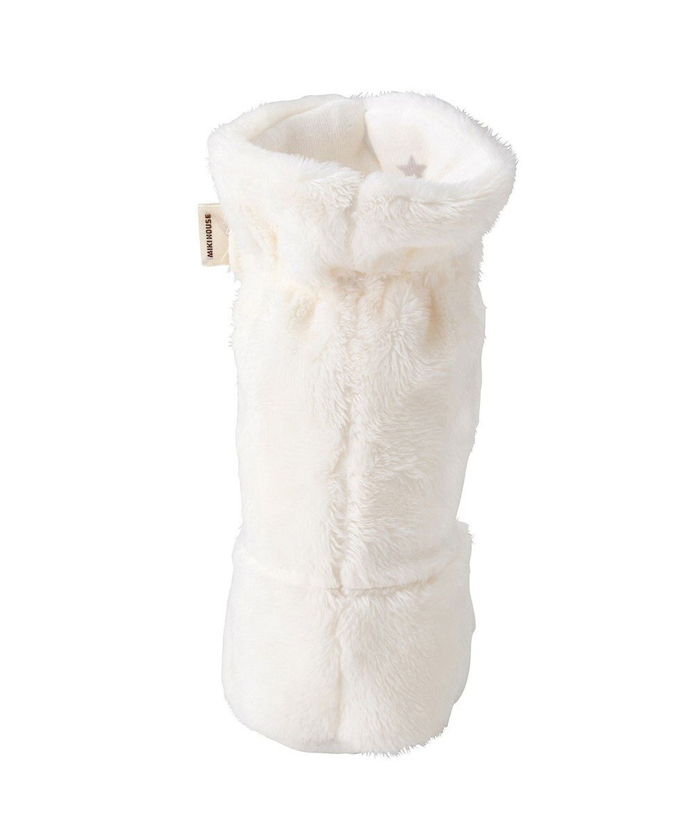 MIKI HOUSE HOT BISCUITS 【ミキハウス】【12cm】 マイクロファー ロングブーティ 