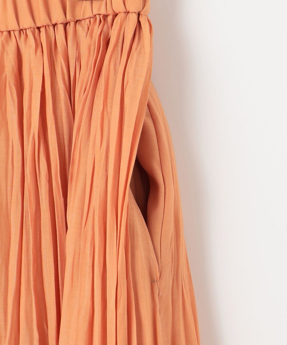 自由区 【接触冷感・洗える】ハンドワッシャープリーツ スカート 