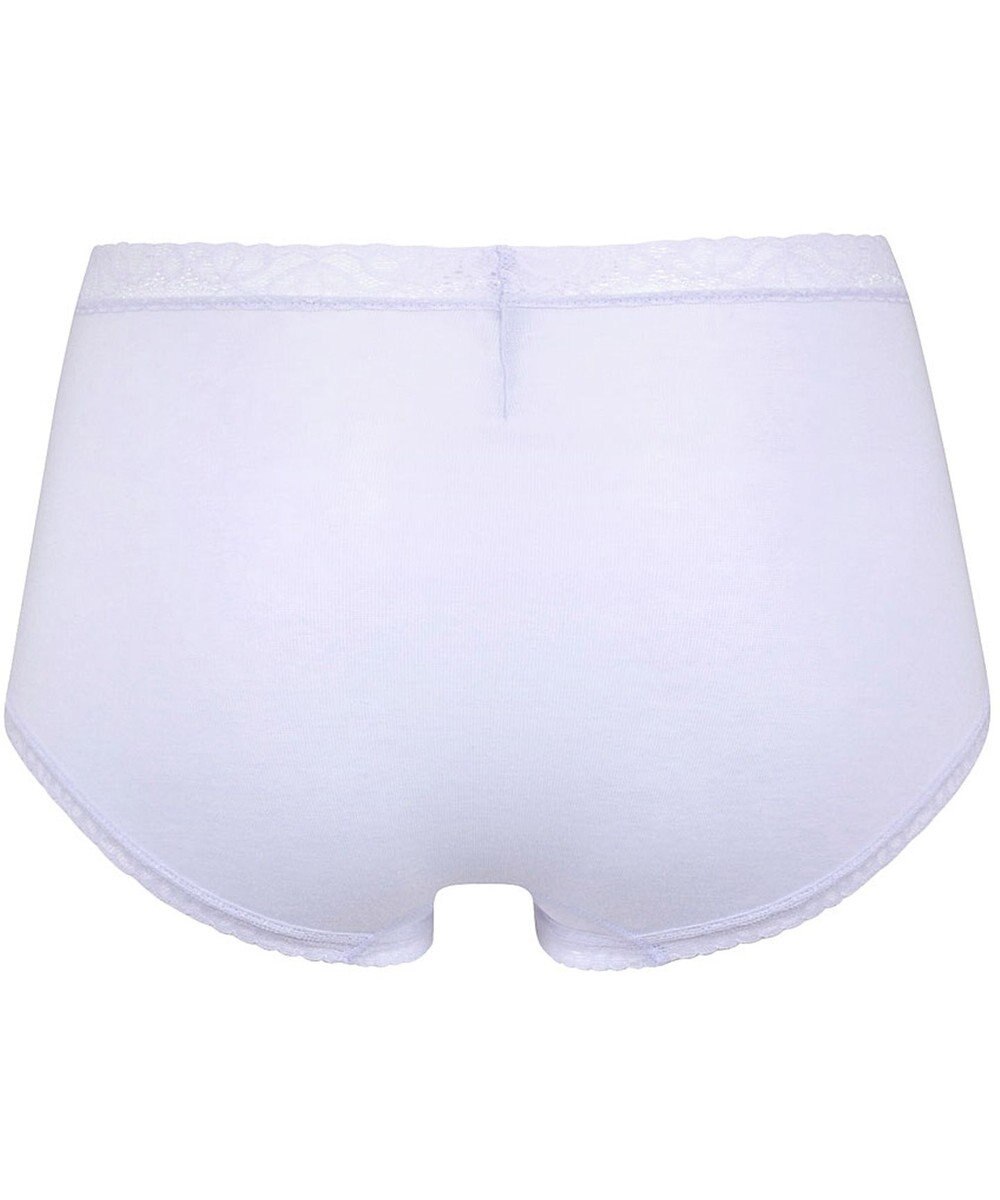 Wing ショーツ 綿混(身生地部) やさしい肌あたり 【デイリーフィット やわらかコットン】 はきこみ丈ふかめ EC3230 ウイング／ワコール 