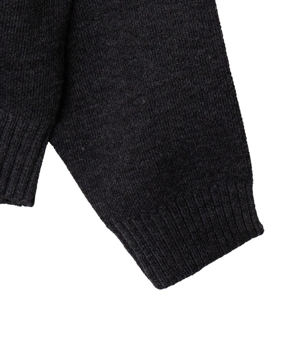 WEGO 【新色追加/ユニセックス着用ITEM/SMLサイズ展開】ジャガードグラフィックプルオーバー（LS） 