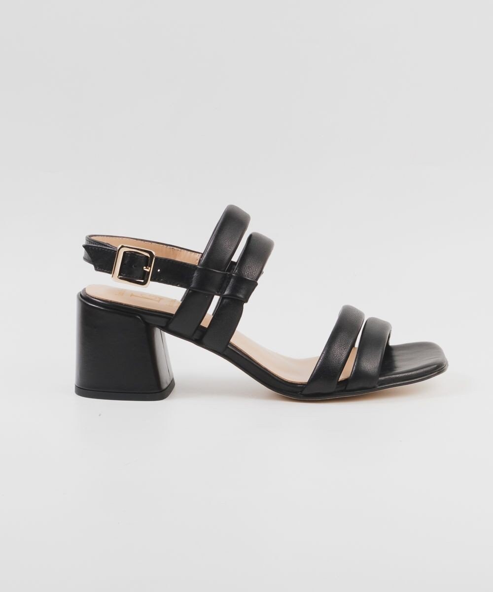 BONTRE 【LucaGrossi/ルカグロッシ】パフィーストラップヒールサンダル/ L021S-VS 